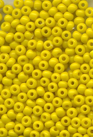 Yellow beads